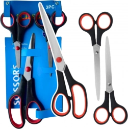 ensemble de ciseaux de bureau universels 3 pcs