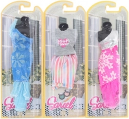 Robe pour poupée collection SARIEL – assortiment de couleurs, 1 pc