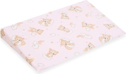 Housse pour oreiller wedge bébé 59 × 37 cm ours rose
