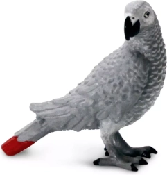Safari Ltd. figurine de perroquet gris - 1 pièce