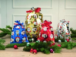 Sachet en cellophane avec motif pour enfants