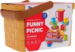 Panier pique-nique pour enfants – 35 pièces