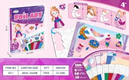 Set de collage princesse + accessoires