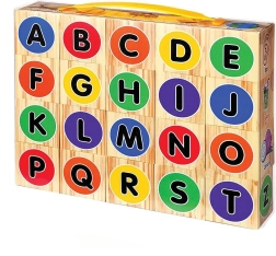 Cubes éducatifs en mousse avec lettres, chiffres et images, 20 pcs