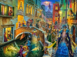 Puzzle 3000 pièces Carnaval à Venise