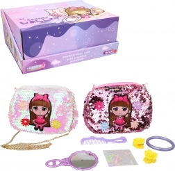 Sac à main pour fille avec accessoires