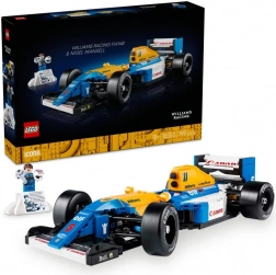 Set de construction LEGO Icons Williams Racing FW14B avec Nigel Mansell