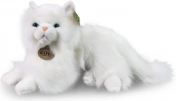 Chat persan en peluche blanc 30 cm ECO friendly