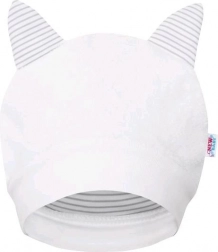 bonnet d’hiver bébé de luxe avec oreilles New Baby Snowy Collection 62 (3–6 mois)