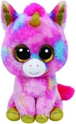 TY Beanie Boos Fantasia mascotte licorne colorée 15 cm