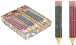 Règle en bois en forme de crayon 12 cm