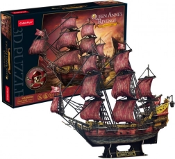 Puzzle 3D Queen Anne’s Revenge – 391 pièces
