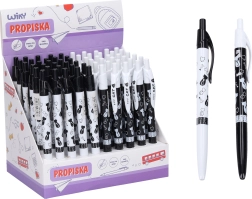 Stylo à bille motif chat