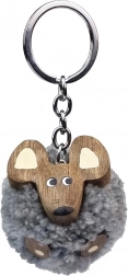 Porte-clés en bois Pompon Souris 2Kids Toys