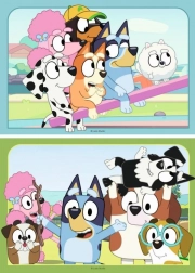 Bluey Ravensburger puzzle au terrain de jeu