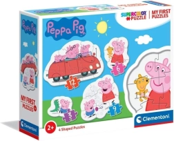 Mes premiers puzzles Peppa Pig 4-en-1