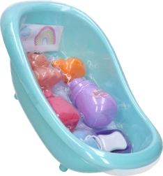 Petite baignoire pour poupées avec accessoires 38 cm