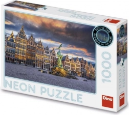 Puzzle néon Orage sur Anvers 1000 pièces