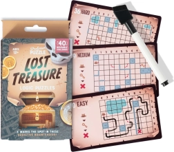 Professor Puzzle jeu de logique Lost Treasure – ensemble d’énigmes de voyage