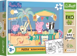 Puzzle maxi recto-verso PEPPA PIG 30 pièces EKO