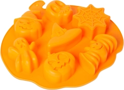 Moule en silicone pour pâtisserie avec motifs d’Halloween
