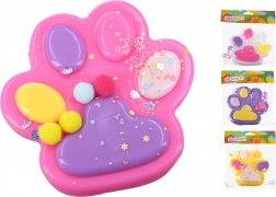 Patte en silicone – moule décoratif 13 × 14 × 1 cm