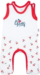 Grenouillère en coton NEW BABY Cherry