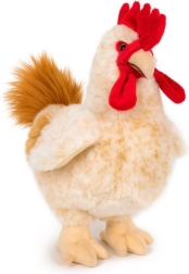 Coq en peluche 30 cm pour enfants dès la naissance