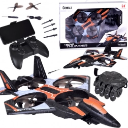 drone de combat de tir Combat Flight avec commande par gant et télécommande RC