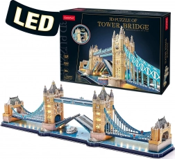 Puzzle 3D lumineux Tower Bridge - 222 pièces