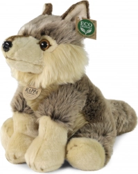 Loup en peluche écologique