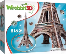 Puzzle 3D Tour Eiffel 816 pièces WREBBIT