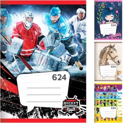 cahier A6, ligné, 20 feuilles