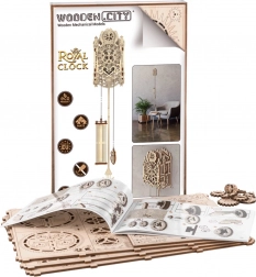 Puzzle 3D en bois Horloge Royale