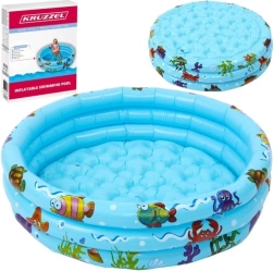Piscine gonflable pour enfants avec fond souple KRUZZEL