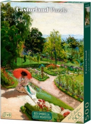 Puzzle 500 pièces – Parapluie rouge de Józef Mehoffer