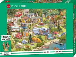 Puzzle Heye Seek & Find : Camping, 1000 pièces