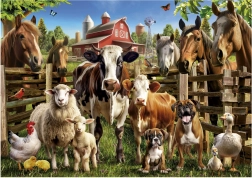 Puzzle Les amis de la ferme 500 pièces EDUCA