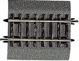 Roco Line Rail droit avec ballast