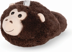 Pantoufle chaude en peluche COZY NOXXIEZ gorille