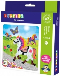 PLAYBOX Perles à repasser Set Chiens, voitures, dauphins et fleurs 2000 pièces