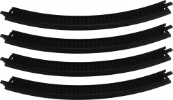 rails courbes pour set mini – 4 pcs
