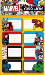 Set scolaire autocollants Marvel budget