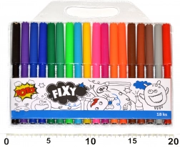Set de feutres de couleur 18 pcs