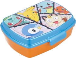 Boîte à goûter Stor Pokémon 750 ml orange‑bleu