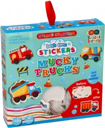 Autocollants de bain camions à changement de couleur