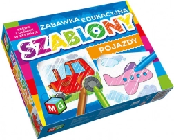 Gabarits de véhicules avec crayons, set