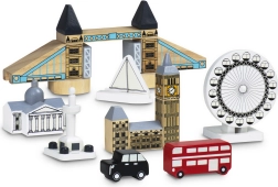 Cubes lumineux en bois London