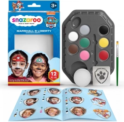 Ensemble de peintures pour le visage Pat'Patrouille Marshall et Liberty