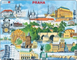 Puzzle Monuments de Prague 66 pièces